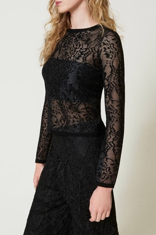 Top - Noir - Twin Set