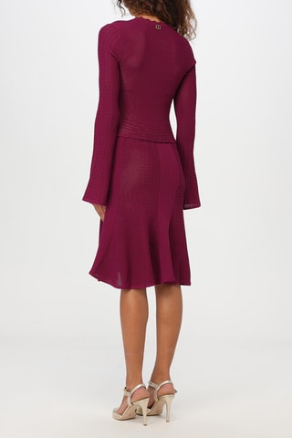 Robe pull - Bordeaux - Twin Set