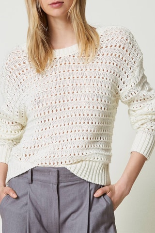 Pull - Blanc - Twin Set