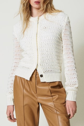 Gilet - Blanc - Twin Set