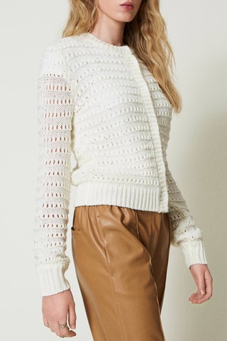 Gilet - Blanc - Twin Set