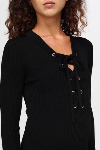 Robe pull - Noir - Twin Set