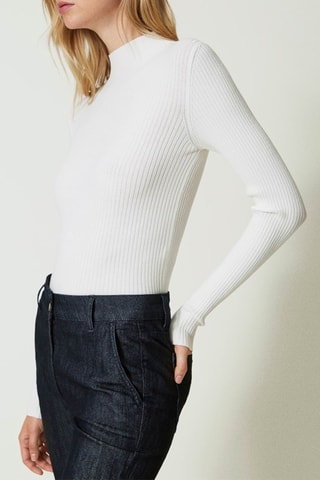 Pull - Blanc - Twin Set