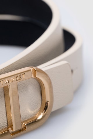 Ceinture - Beige et noir