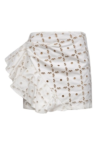 Minijupe - Twinset - Blanc