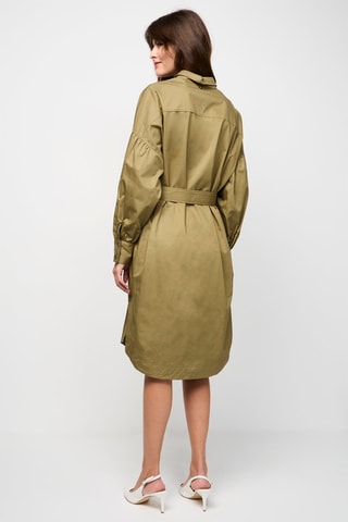 Robe chemise Vert