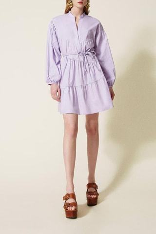 Robe trapèze Mauve