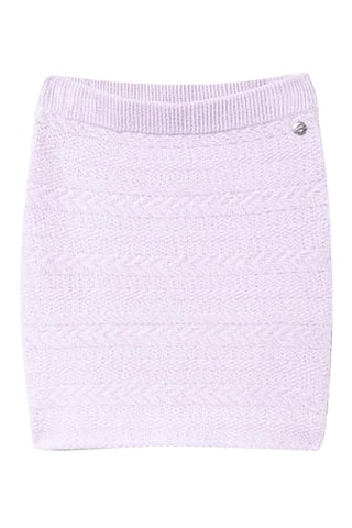 Jupe droite Lilas