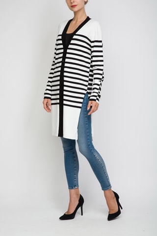 Gilet long - Blanc