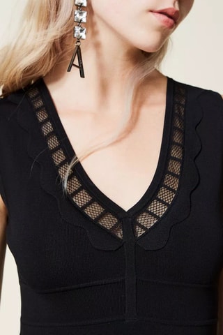 Robe droite - Noir
