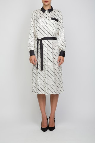 Robe midi - Blanc