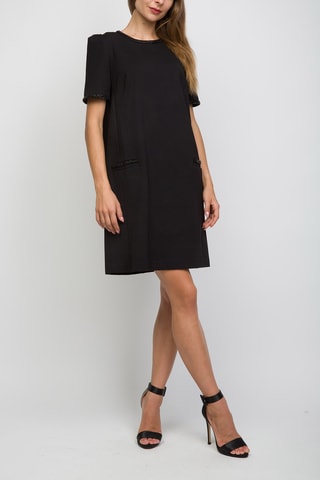 Robe droite - Noir
