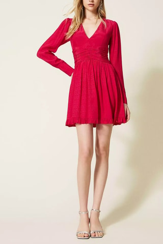 Robe patineuse - Fuchsia