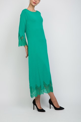 Robe midi - Vert menthe