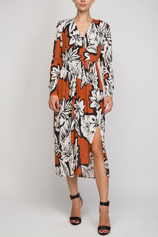 Robe midi - Camel