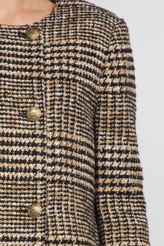 Veste - Beige et noir