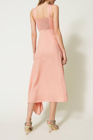 Robe midi - Rose