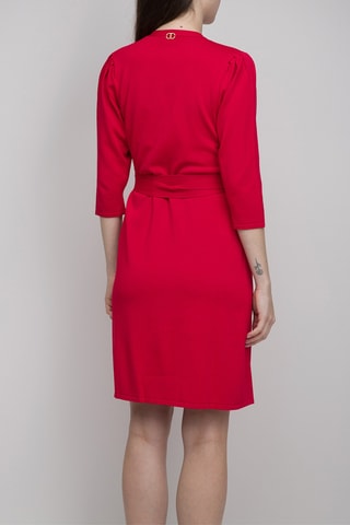 Robe portefeuille - Rouge