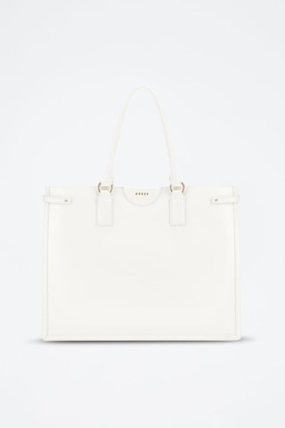 Cabas en cuir Isa - Blanc - Guess