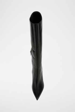 Bottes en cuir Sleigh - Noir - Guess