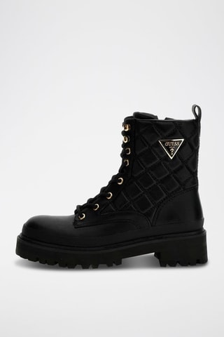 Bottines - Noir et marron clair