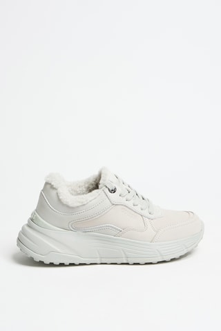 Baskets plateformes fourrées Farrea - Gris clair - Guess