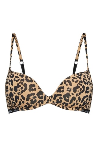 Soutien-gorge push-up Darcey - Beige et noir - Guess