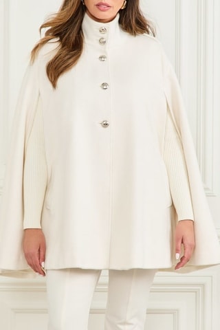 Cape en laine Marlene - Blanc - Guess By Marciano