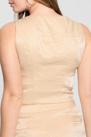 Gilet de costume Camille - Taupe  - Guess