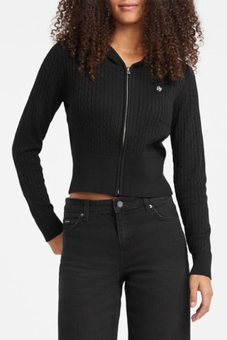 Gilet à capuche - Noir