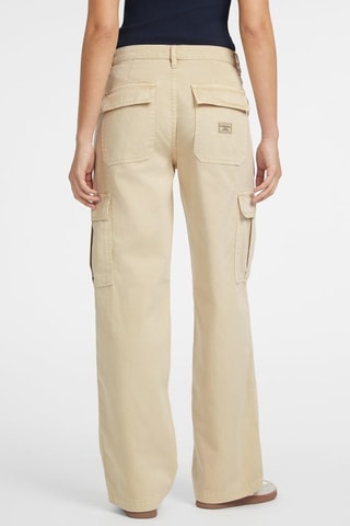 Pantalon cargo taille haute - Beige - Guess