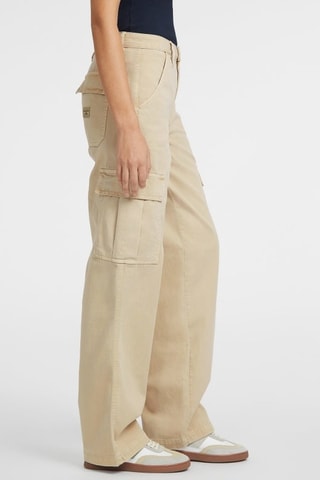 Pantalon cargo taille haute - Beige - Guess