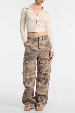 Pantalon cargo - Kaki