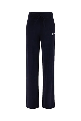 Pantalon taille haute - Bleu marine