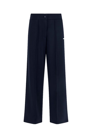 Pantalon taille haute - Bleu marine