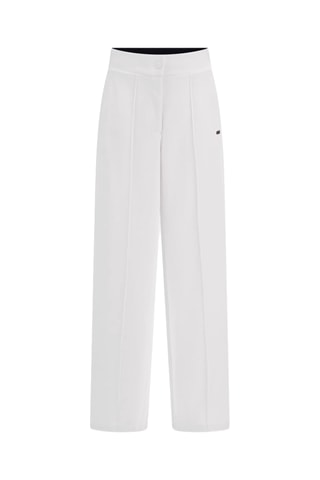 Pantalon taille haute - Blanc