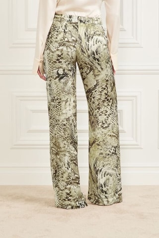 Pantalon straight taille haute Giselle - Vert - Guess By Marciano
