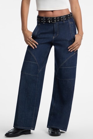 Jean wide legs - Bleu
