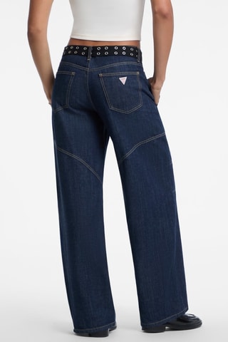 Jean wide legs - Bleu