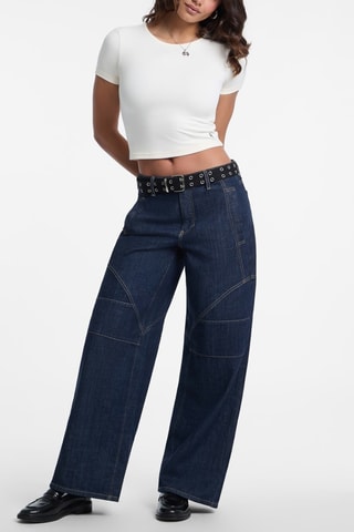 Jean wide legs - Bleu