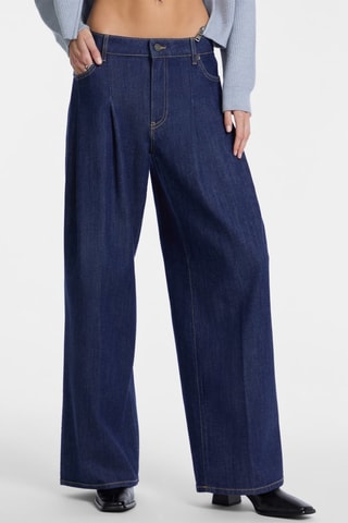 Jean wide legs - Bleu marine