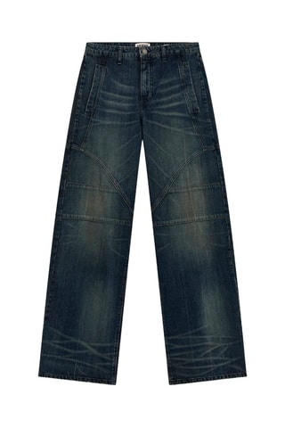 Jean wide legs - Vert