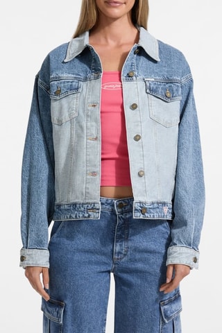 Veste en jean - Bleu