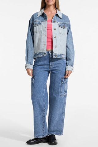 Veste en jean - Bleu