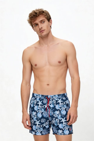 Short de bain - Bleu