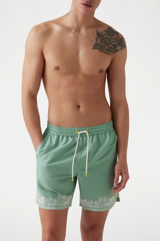 Short de bain - Turquoise