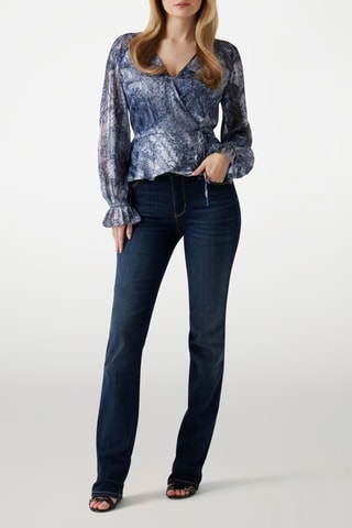 Top portefeuille - Bleu clair