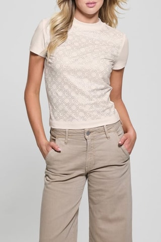 Top - Blanc - Guess