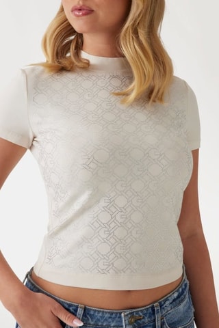 Top - Blanc - Guess