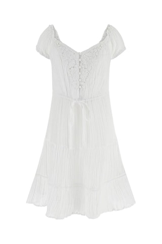 Robe trapèze - Blanc